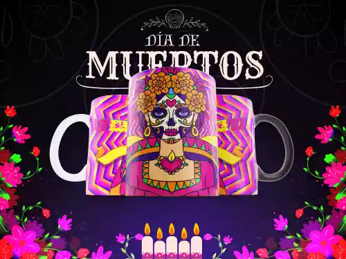 vectores plantilas DÍA DE MUERTOS,FESTEJO,
